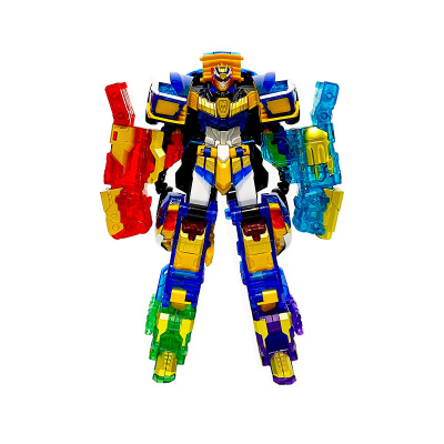 Игрушка робот-трансформер Блю Коп Special 20 см S1 Метал Кард Бот 69020 1